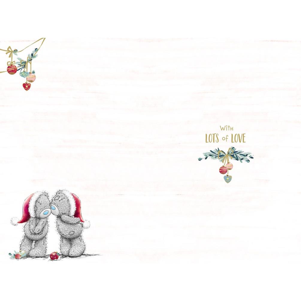 Special Couple Me to You Bear Christmas Card Extra Image 1